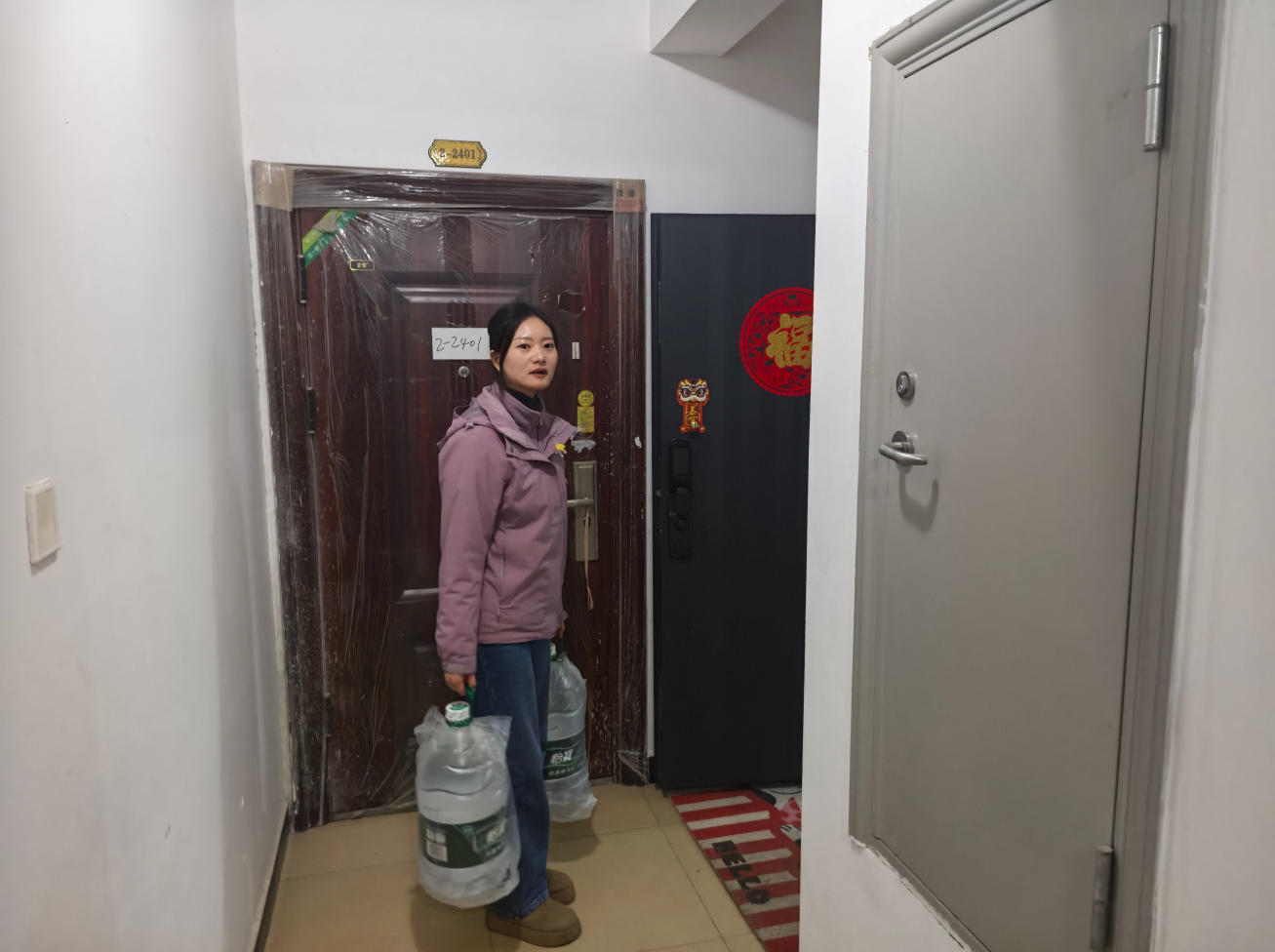 寒凍無(wú)情人有情 隨州水務(wù)暖民心